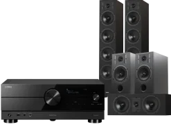 Kino domowe Yamaha RX-A2A (czarny) + Diva 6 + 3 + 7 (czarny)
