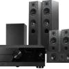 Kino domowe Yamaha RX-A2A (czarny) + Diva 5 (czarny) +Diva 3 (czarny) + Diva 7 (czarny) + Basso 880 (czarny)