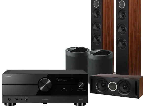 Kino domowe Yamaha RX-A2A + Debut Reference F5 + Debut Reference C5 + MusicCast 20