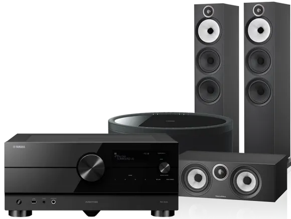 Kino domowe Yamaha RX-A4A + 603 S3 + HTM6 S3 + MusicCast 50