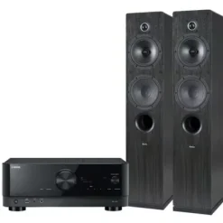 Kino domowe YAMAHA RX-V4A + INDIANA Line Tesi 561 Czarny