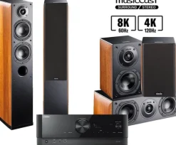Kino domowe Yamaha RX-V4A + Nota 550 X + Nota 740 X + Nota 240 X