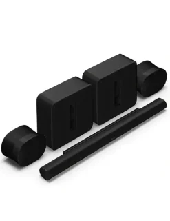 Kino domowe Zestaw kina domowego Sonos ARC Ultra + 2x SUB 4 + 2x Era 300, Czarny