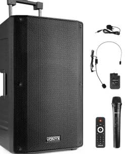 Kolumna mobilna PORT VSA500-BP 12" Combi Vonyx one size