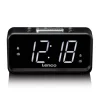 Lenco CR-28BK radio Zegar Analogowy Czarny