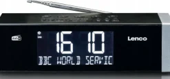 LENCO CR-640BK DAB+/FM Stereo radio budzik z BT i 2x4W RMS