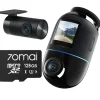 70mai 4K Omni X800 set Czarna + karta 70mai microSD 128GB
