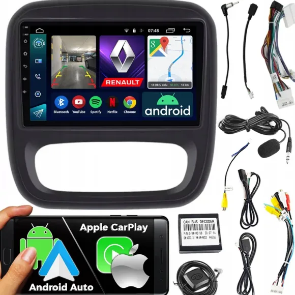 Ncs Radio Samochodowe RS-305 Renault Trafic 3 III 2014-2021 Android