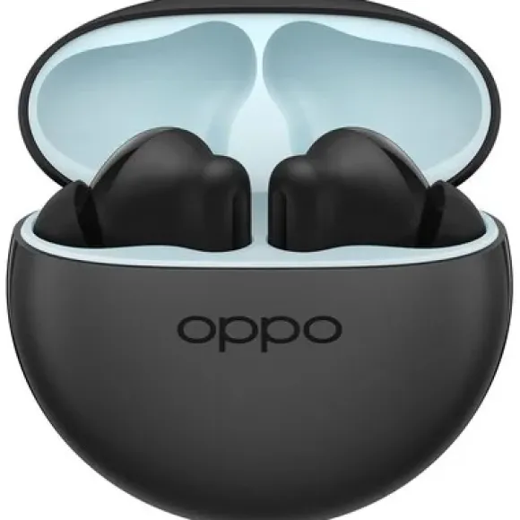 OPPO Enco Buds2 W14 - dokanałowe - Bluetooth 5.2 - czarny