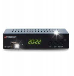 Opticum DEKODER TUNER DVB-T/T2 i DVB-C OPTICUM AX LION NS