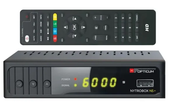 OPTICUM TUNER DVB-T2 RED NYTROBOX NS PLUS