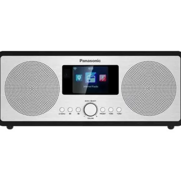 PANASONIC RF-D40EG-K Bluetooth Brązowo-srebrny