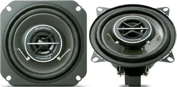 Pioneer TS-1002I marka specyficzne dla danego 2-drożne głośniki samochodowe (10 cm woofer średnica, 120 Watt, złącze wtykowe do Renault, Opel, Volkswagen) 4977729943160