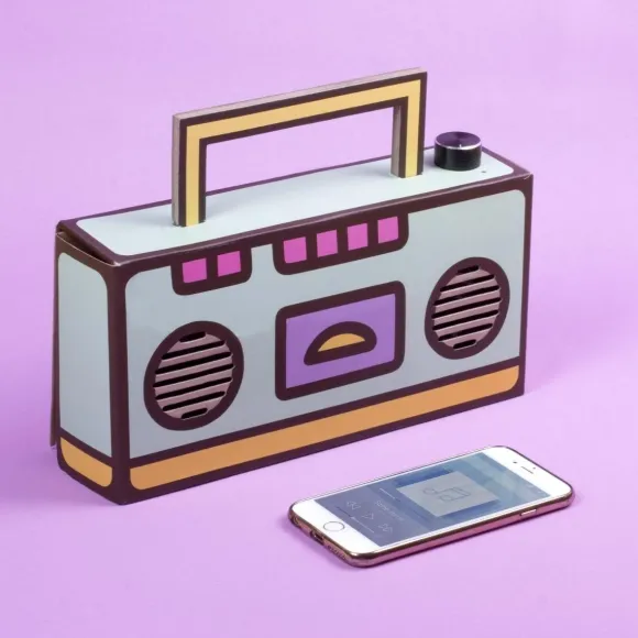 Pusheen - DIY Boombox , 2 x głośnik 3 W (26 x 13 x 6cm)