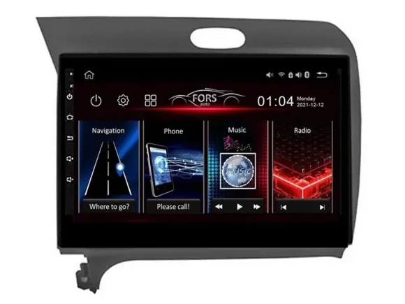 Radio Android FS2-Pro Kia K3 Forte Shuma 2/32 CarPlay Android Auto 8-core