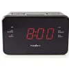 Radiobudzik NEDIS CLAR002BK Czarny