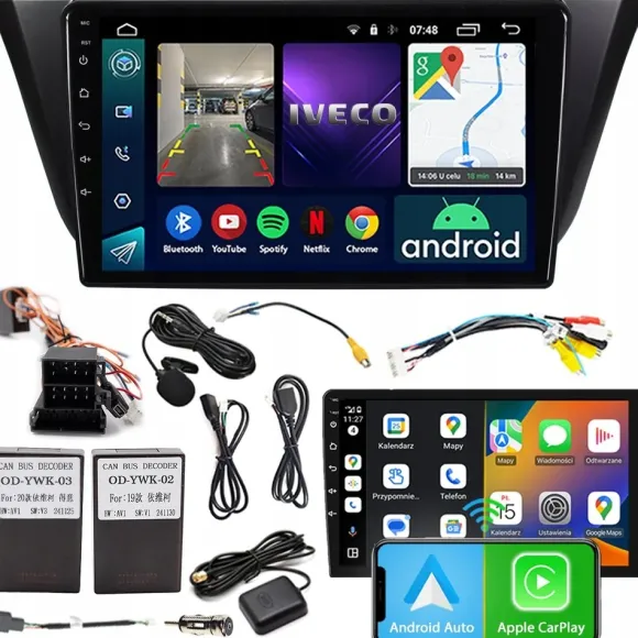 RADIO NAWIGACJA ANDROID RS-305 IVECO DAILY 2013-2023 2GB 9'