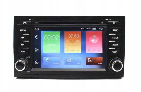 RADIO NAWIGACJA GPS AUDI A4 S4 RS4 B6 B7 SEAT EXEO ANDROID Auto Carplay