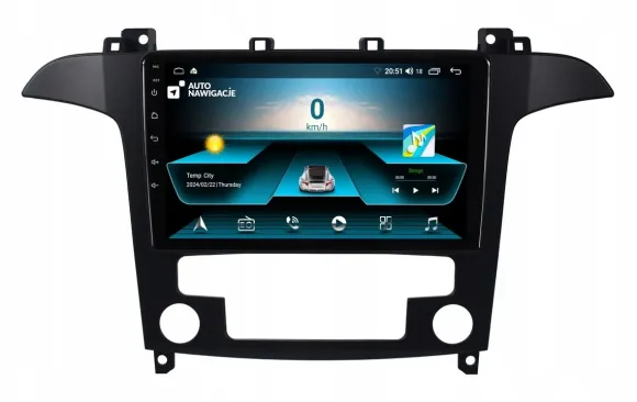 Radio Nawigacja Gps Ford S-Max 2006-2015 Android 2Gb 64Gb