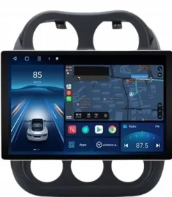 RADIO NAWIGACJA GPS JEEP COMPASS PATRIOT 2008-2015 ANDROID 13,1 cala QLED