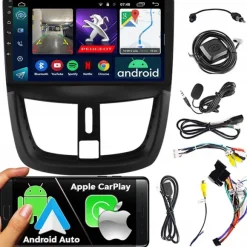 Radio samochodowe 2DIN NCS RS-305 PEUGEOT 207 2006-2013 Android nawigacja