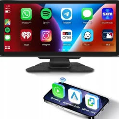 RADIO SAMOCHODOWE MONITOR NAWIGACJA ANDROID AUTO APPLE CARPLAY MIRROR LINK