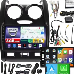 Radio samochodowe NCS ZQ9 DACIA DUSTER 2014-2017 Android z nawigacja 8GB LTE