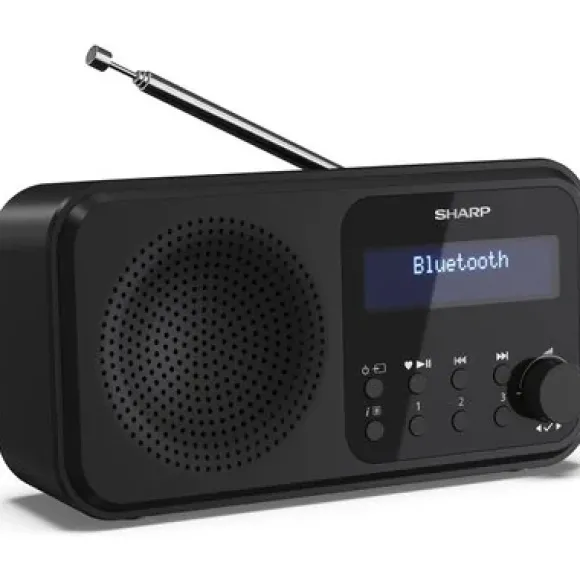 Radio SHARP DR-P421 Cyfrowe Przenośne Czarny