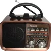 Radio Vintage Prl Fm Akumulatorowe Z Bluetooth Usb Kol.1 Miedziany Środkowy