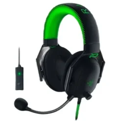 Razer BlackShark V2 SE czarno-zielony (RZ04-03230200-R3M1)