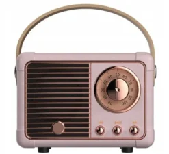 RETRO PRZENO��NY G��O��NIK BLUETOOTH RADIO PREZENT