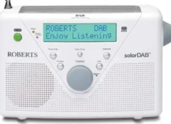 Roberts Radio Roberts Solar 2 DAB/FM radio z zestawem akumulatorów kolor biały SOLARDAB2W