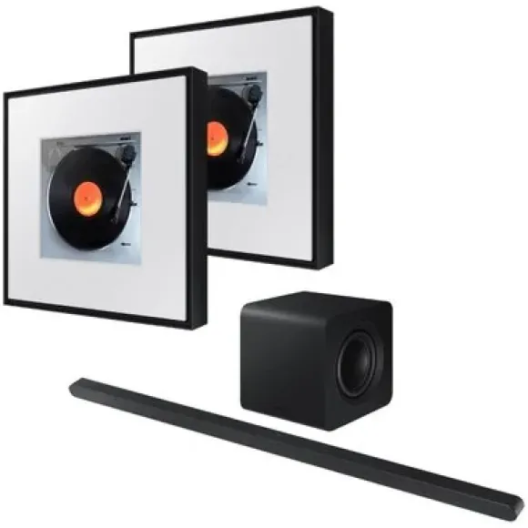 SAMSUNG HW-S800D EN Czarny + SAMSUNG Music Frame HW-LS60D EN Czarny (2 szt.)