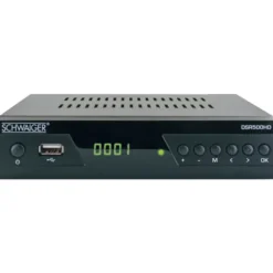 Schwaiger DSR500HD set-top box (dekoder STB) Kabel. Full HD Czarny
