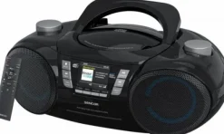 Sencor Boombox z DAB+ SPT 6510 odtwarzacz CD/MP3/USB/SD Bluetooth
