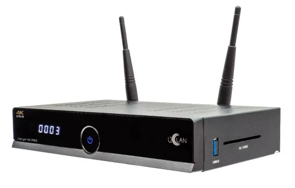 set-top box Ustym 4K PRO UHD E2 DVB-S2X & DVB-C/T2
