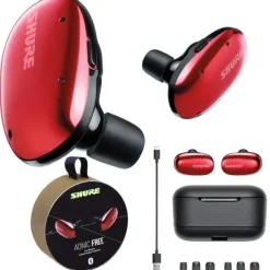 Shure AONIC FREE czerwone