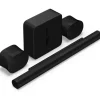 Sonos ARC Ultra Wi-Fi Bluetooth AirPlay Dolby Atmos + Głośniki Sonos Era 300 + Subwoofer Sonos SUB Gen4 Czarny