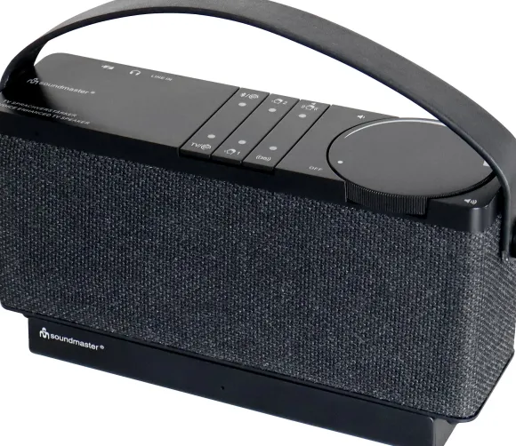 Soundmaster HORST Przenośny głośnik stereo Czarny 5 W