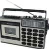 Soundmaster Magnetofon kasetowy RR18SW czarno-szary
