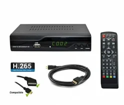 Strom Prąd 505 nieograniczonym czy naziemnych HEVC zapewniający Receiver HD  kompatybilny z DVB-T2 na potrzeby nowych kanałów  HDMI Full HD PVR USB -505