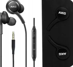 Słuchawki Samsung Słuchawki Dokanałowe Mini Jack 3.5MM AKG IG955 Czarne Przewodowe one size