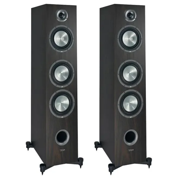 Taga Harmony Platinum F-100 v.4 - Kolumny podłogowe (para) Modern Wenge