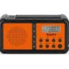 TECHNISAT Techniradio Solar 2 Cyfrowe Przenośne Czarno-pomarańczowy
