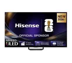 Telewizor Hisense 55U7S PRO 55" ULED MiniLED 4K 165Hz Smart TV Funkcje AI Dolby Vision Dolby Atmos HDMI 2.1 DVB-T2