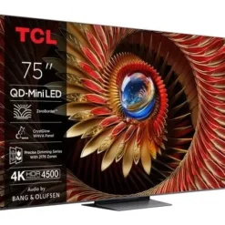 Telewizor TCL 75C8K 75" QD-Mini LED 4K 144 Hz Google TV