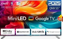 Telewizor CHiQ M55QA9 TV 55", UHD MiniLED Google TV DLG 120 Hz