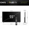 Telewizor CHiQ U55QST TV 55, UHD, QLED, Google TV, DLG 120 Hz, Dolby Audio