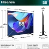 Telewizor Hisense 58" 58A6S