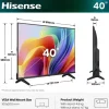 Telewizor Hisense 40" 40A49S